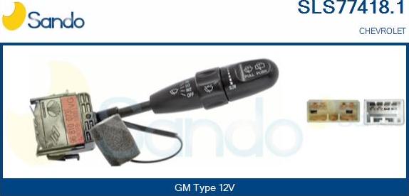 Sando SLS77418.1 - Commutateur de colonne de direction droxauto.com