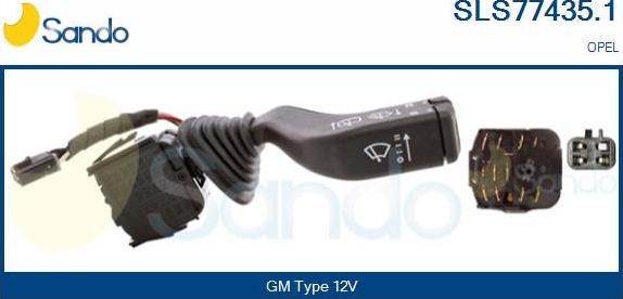 Sando SLS77435.1 - Commutateur de colonne de direction droxauto.com