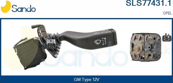 Sando SLS77431.1 - Commutateur de colonne de direction droxauto.com