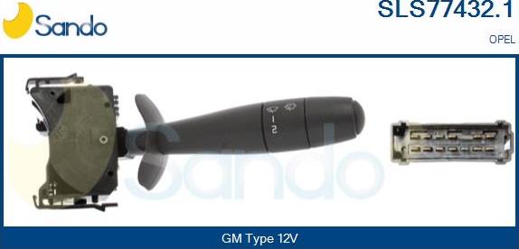 Sando SLS77432.1 - Commutateur de colonne de direction droxauto.com