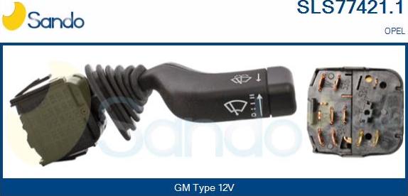 Sando SLS77421.1 - Commutateur de colonne de direction droxauto.com