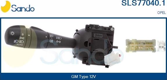 Sando SLS77040.1 - Commutateur de colonne de direction droxauto.com