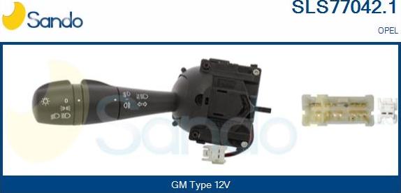 Sando SLS77042.1 - Commutateur de colonne de direction droxauto.com