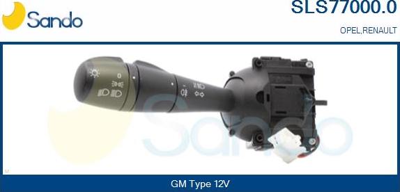 Sando SLS77000.0 - Commutateur de colonne de direction droxauto.com