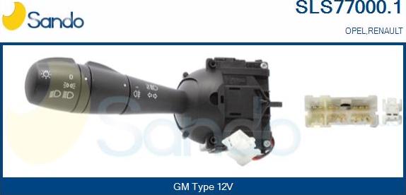 Sando SLS77000.1 - Commutateur de colonne de direction droxauto.com