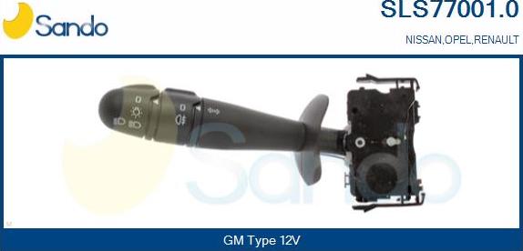 Sando SLS77001.0 - Commutateur de colonne de direction droxauto.com
