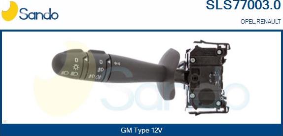 Sando SLS77003.0 - Commutateur de colonne de direction droxauto.com