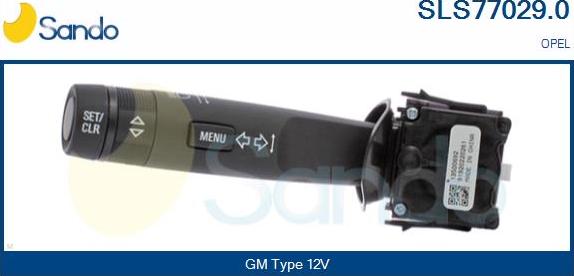 Sando SLS77029.0 - Commutateur de colonne de direction droxauto.com