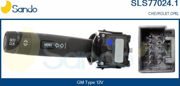Sando SLS77024.1 - Commutateur de colonne de direction droxauto.com