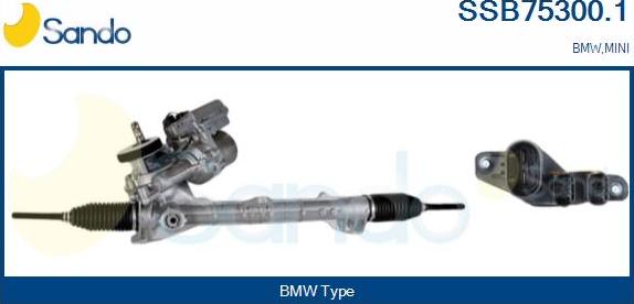 Sando SSB75300.1 - Crémaillière de direction droxauto.com