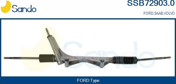 Sando SSB72903.0 - Crémaillière de direction droxauto.com