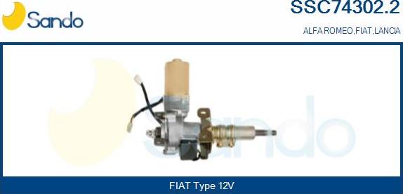 Sando SSC74302.2 - Colonne de direction droxauto.com