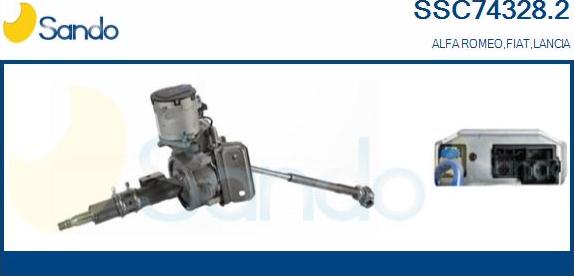 Sando SSC74328.2 - Colonne de direction droxauto.com