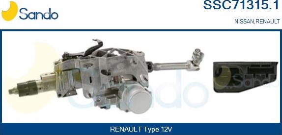 Sando SSC71315.1 - Colonne de direction droxauto.com