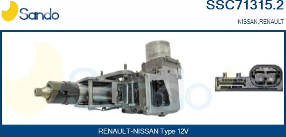 Sando SSC71315.2 - Colonne de direction droxauto.com