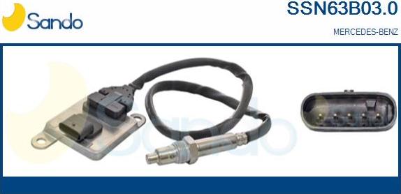 Sando SSN63B03.0 - Capteur NOx, Injection d'urée droxauto.com