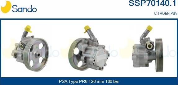 Sando SSP70140.1 - Pompe hydraulique, direction droxauto.com