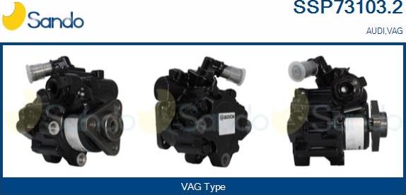 Sando SSP73103.2 - Pompe hydraulique, direction droxauto.com