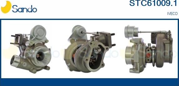 Sando STC61009.1 - Turbocompresseur, suralimentation droxauto.com
