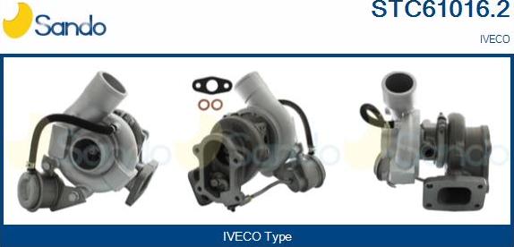 Sando STC61016.2 - Turbocompresseur, suralimentation droxauto.com