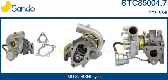 Sando STC85004.7 - Turbocompresseur, suralimentation droxauto.com