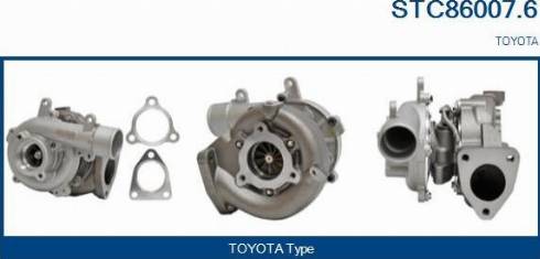 Sando STC86007.6 - Turbocompresseur, suralimentation droxauto.com