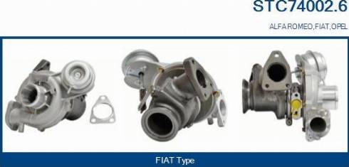 Sando STC74002.6 - Turbocompresseur, suralimentation droxauto.com