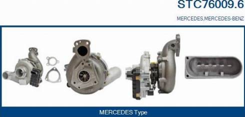 Sando STC76009.6 - Turbocompresseur, suralimentation droxauto.com