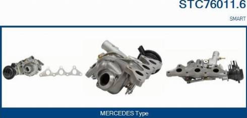 Sando STC76011.6 - Turbocompresseur, suralimentation droxauto.com