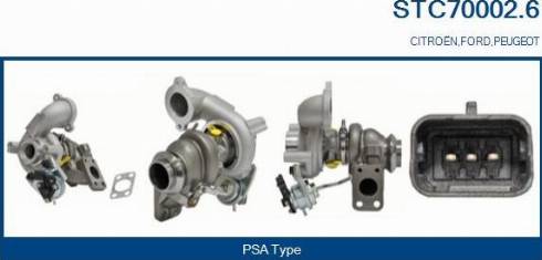 Sando STC70002.6 - Turbocompresseur, suralimentation droxauto.com