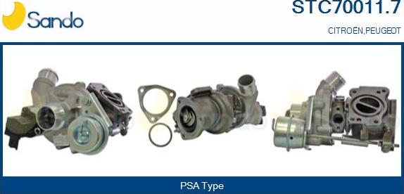 Sando STC70011.7 - Turbocompresseur, suralimentation droxauto.com