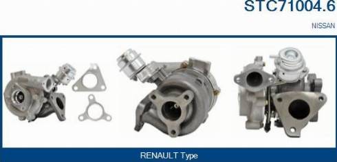 Sando STC71004.6 - Turbocompresseur, suralimentation droxauto.com