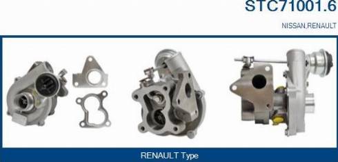 Sando STC71001.6 - Turbocompresseur, suralimentation droxauto.com