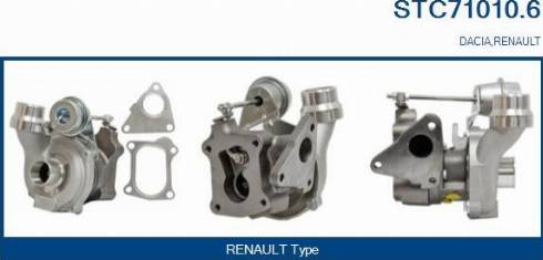 Sando STC71010.6 - Turbocompresseur, suralimentation droxauto.com