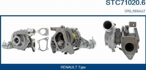 Sando STC71020.6 - Turbocompresseur, suralimentation droxauto.com