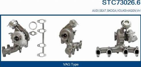 Sando STC73026.6 - Turbocompresseur, suralimentation droxauto.com