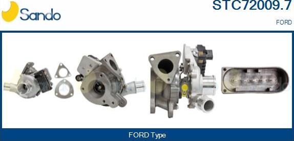 Sando STC72009.7 - Turbocompresseur, suralimentation droxauto.com