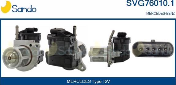 Sando SVG76010.1 - Vanne EGR droxauto.com
