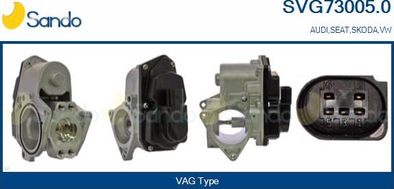 Sando SVG73005.0 - Vanne EGR droxauto.com