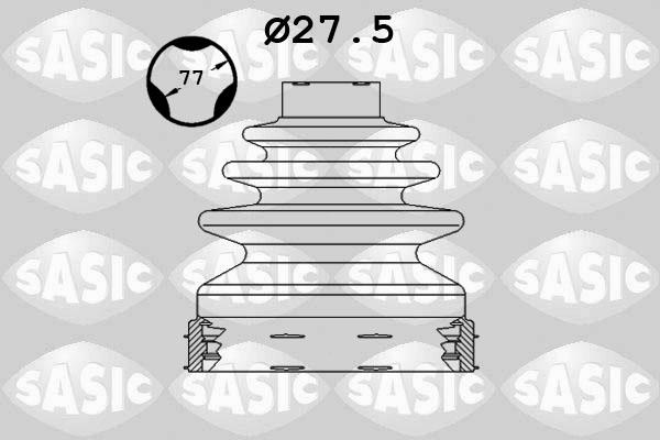 Sasic 1904039 - Joint-soufflet, arbre de commande droxauto.com