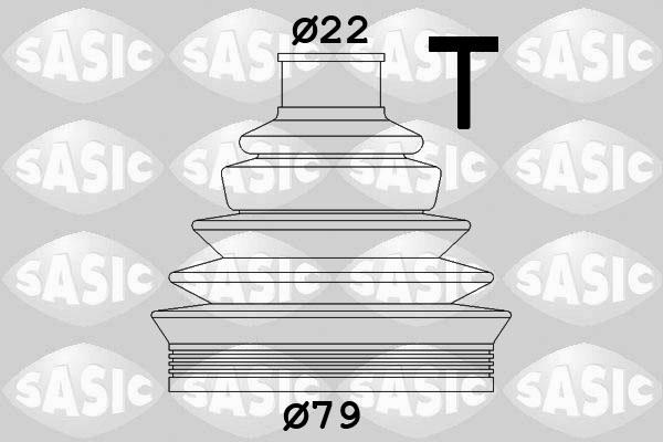 Sasic 1906008 - Joint-soufflet, arbre de commande droxauto.com