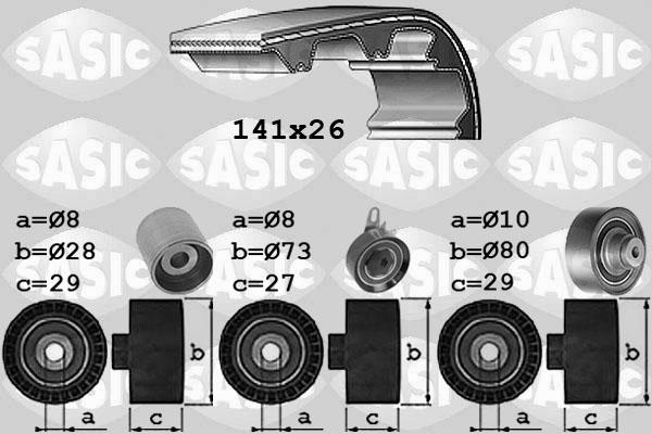 Sasic 1756049 - Kit de distribution droxauto.com