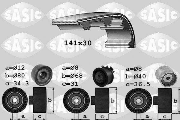 Sasic 1756044 - Kit de distribution droxauto.com