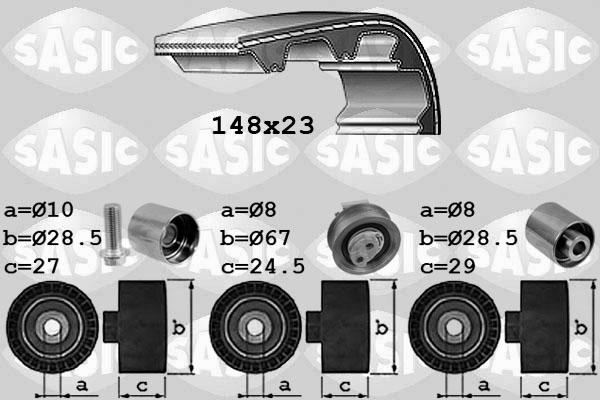 Sasic 1756047 - Kit de distribution droxauto.com