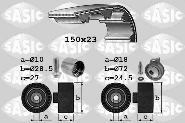 Sasic 1756052 - Kit de distribution droxauto.com