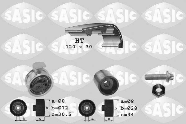 Sasic 1756013 - Kit de distribution droxauto.com