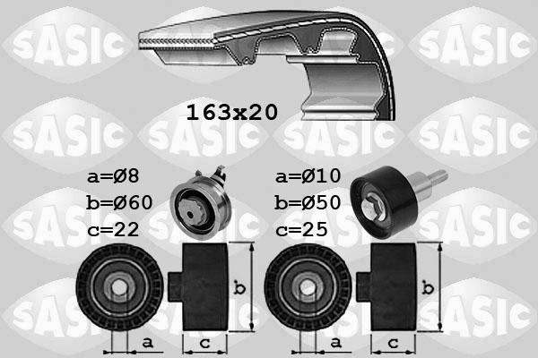 Sasic 1756081 - Kit de distribution droxauto.com