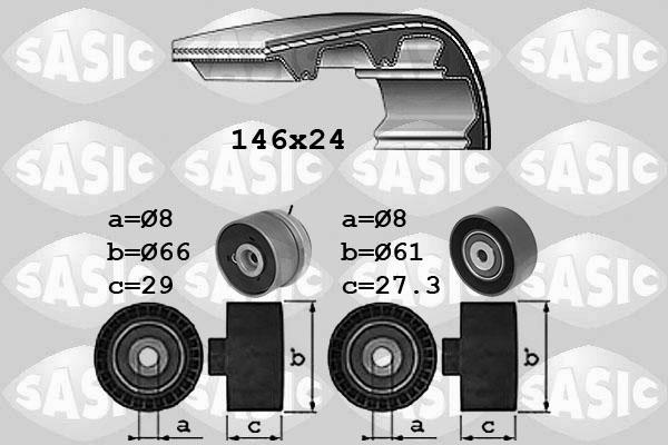 Sasic 1756083 - Kit de distribution droxauto.com