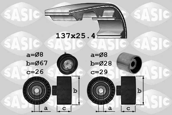 Sasic 1756038 - Kit de distribution droxauto.com