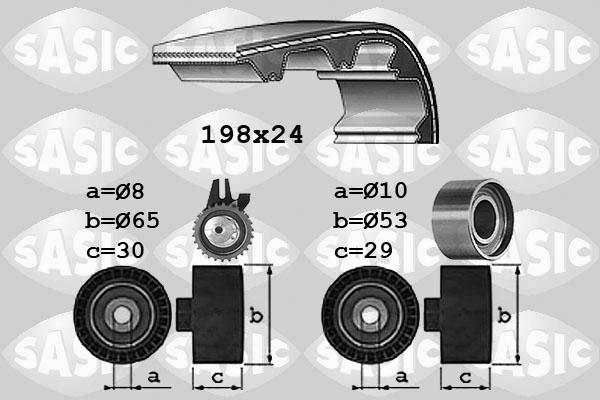 Sasic 1756023 - Kit de distribution droxauto.com